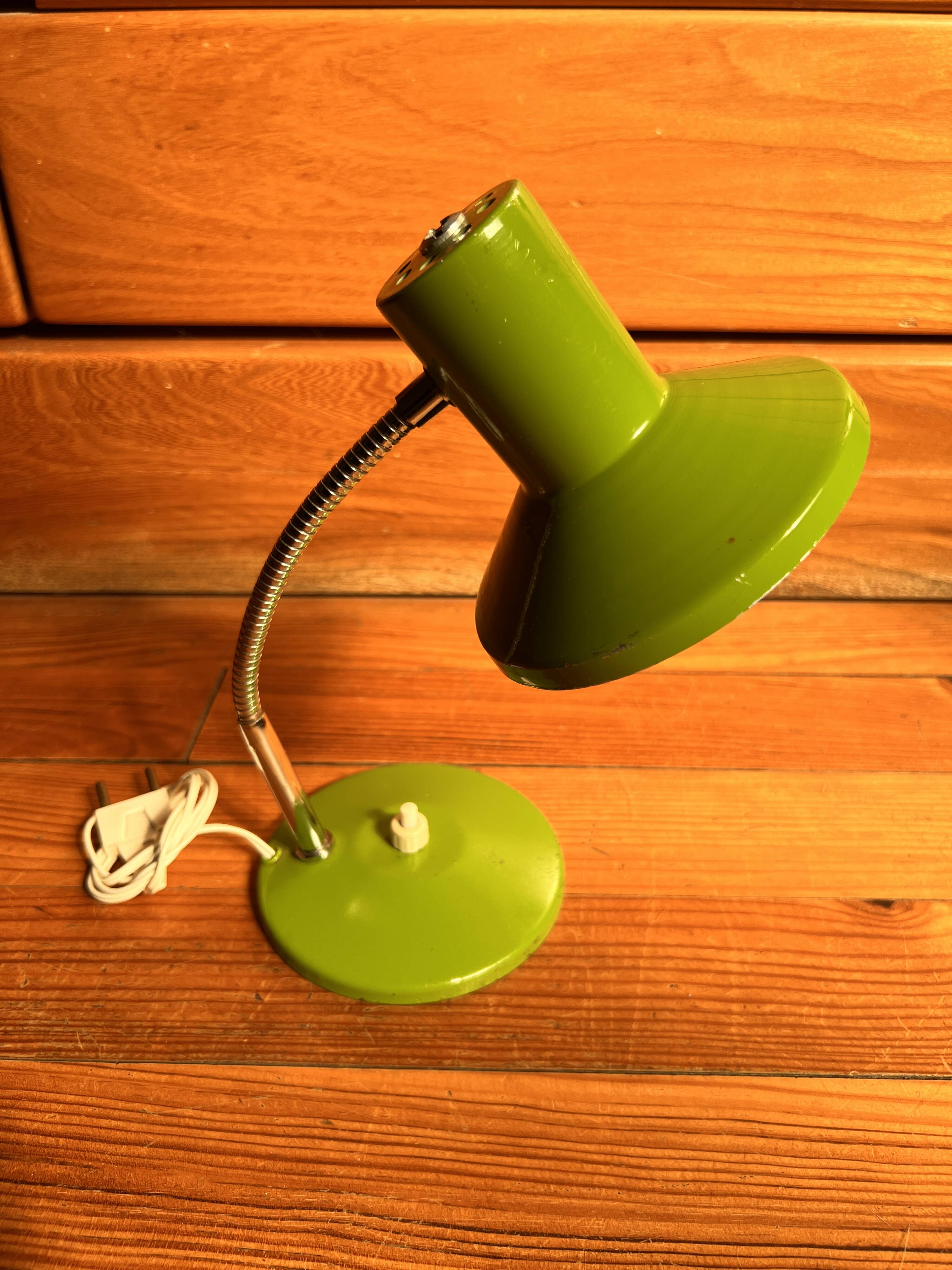 Lampe de bureau verte, 1970