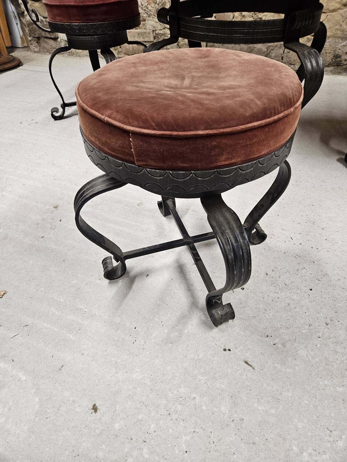 Ensemble brutaliste vintage 1970"