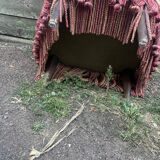 Armchair and pouf in Napoleon III style, Jean Roche
