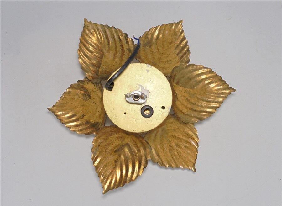 Masca golden flower wall lamp
