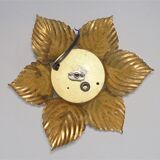 Masca golden flower wall lamp