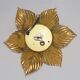 Masca golden flower wall lamp
