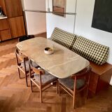 Série de 4 chaises Johannes Andersen pour Samcom vintage