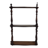 Napoleon III mahogany wall shelf