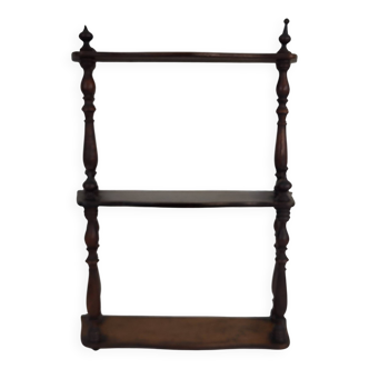 Napoleon III mahogany wall shelf