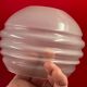 Art Deco, Ceiling lamp, antique lampshade, chandelier ball - set of 3