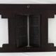 Old Newari Nepali window in carved wood