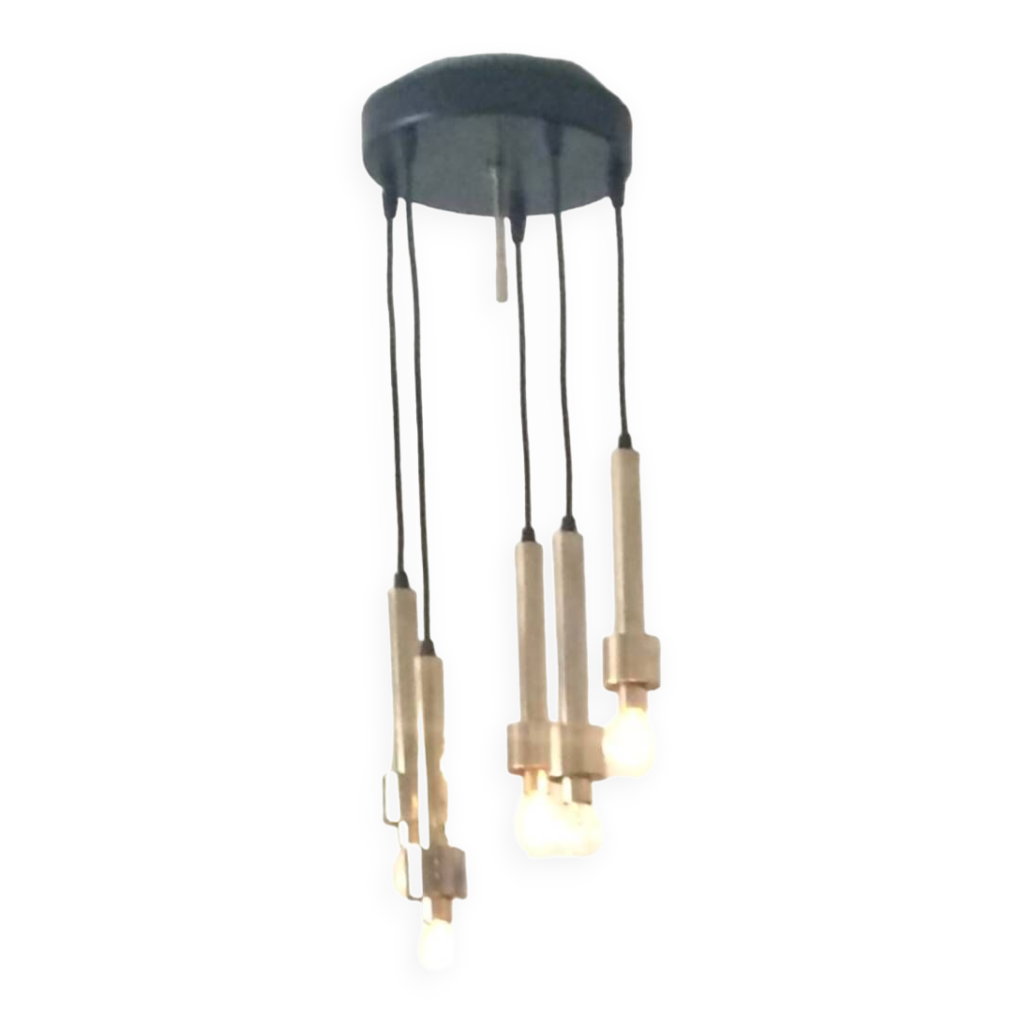 Suspensions chromées années 70 Vintage