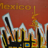 Air France by Georges Mathieu Mexico original poster