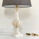 ALABASTER Stone LAMP Vintage MEDICIS Shape