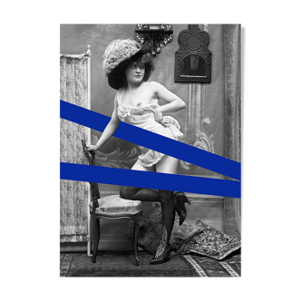 Photographie vintage femme cabaret - A4 - 1920