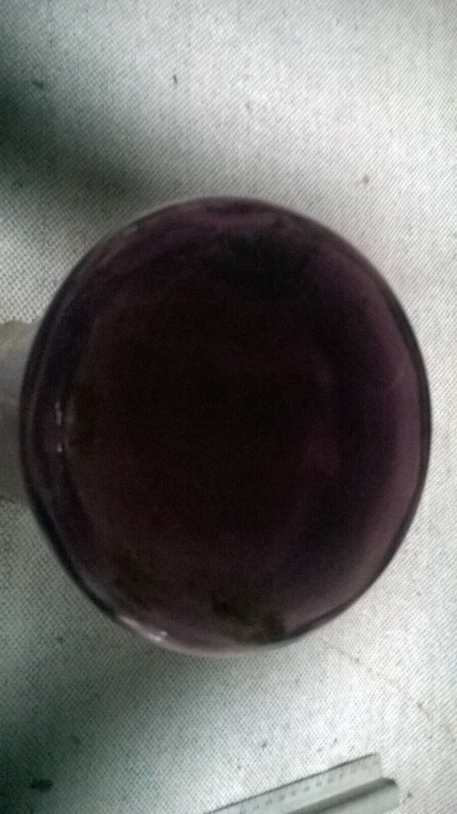 Vase en verre émaillée
