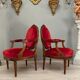 Paire de fauteuils de style Louis XVI époque fin XIXeme