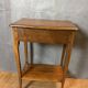 Louis XV style bedside table in cherry wood