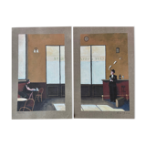 Drawings of Cailleaux
