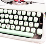Typewriter hermes baby revised green