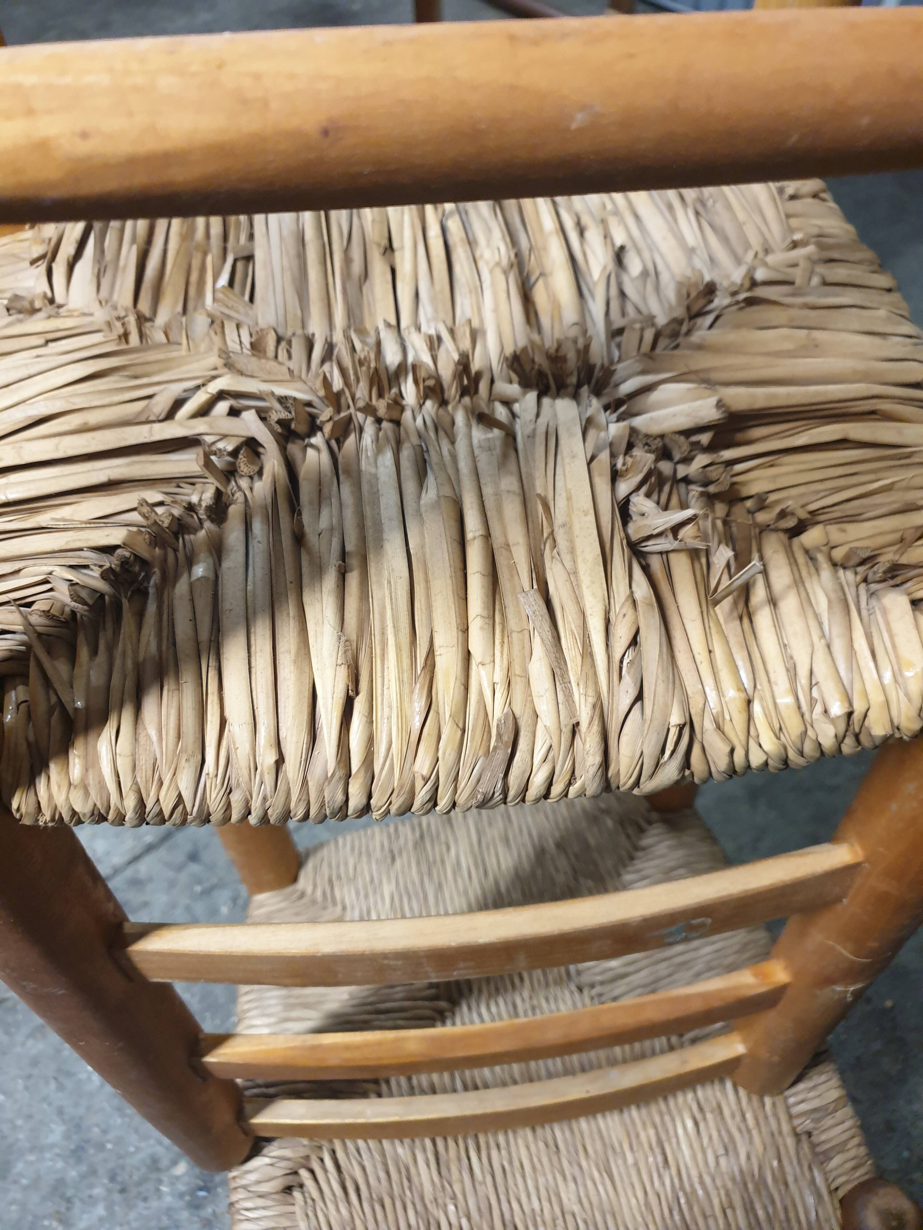 Pair of brutalist chairs