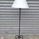 Wrought iron floor lamp 1950
