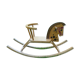 Wooden rocking horse