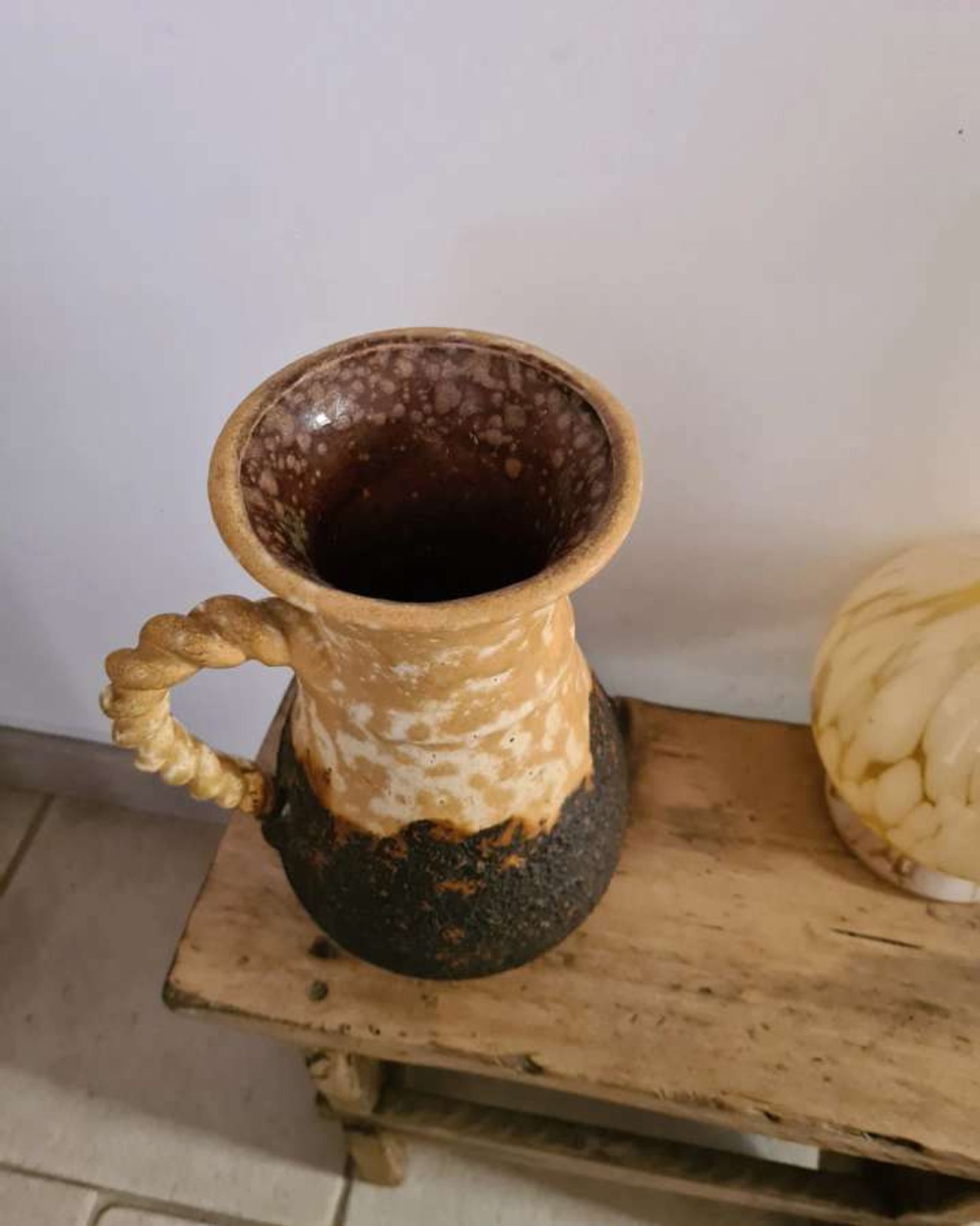 Vase poterie allemande années 60