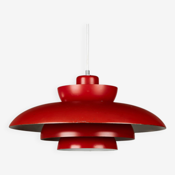 Penta aluminum pendant by jo hammerborg for fog & mørup (mk10450)