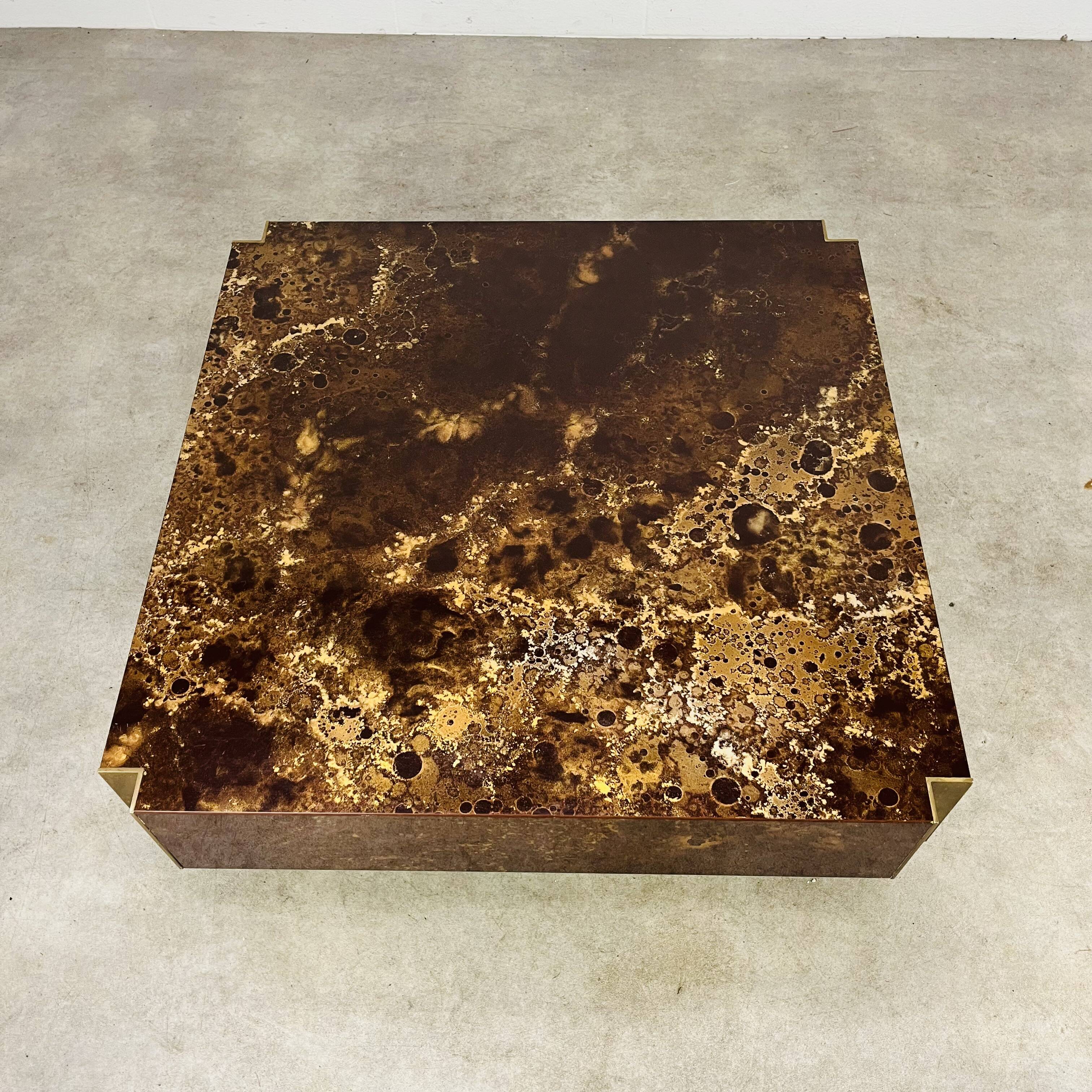 Guy Lefèvre 1970 solar flare side table