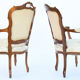 Salon en bois sculpté de style Louis XV