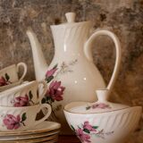 Coffee service, chenonceaux model, gien