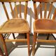 Série de six chaises bistrot