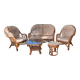 Salon de jardin en rotin