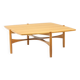 Table basse en merisier, années 1970