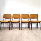 Vintage set of 4 dining chairs by Parisi – MiM Roma