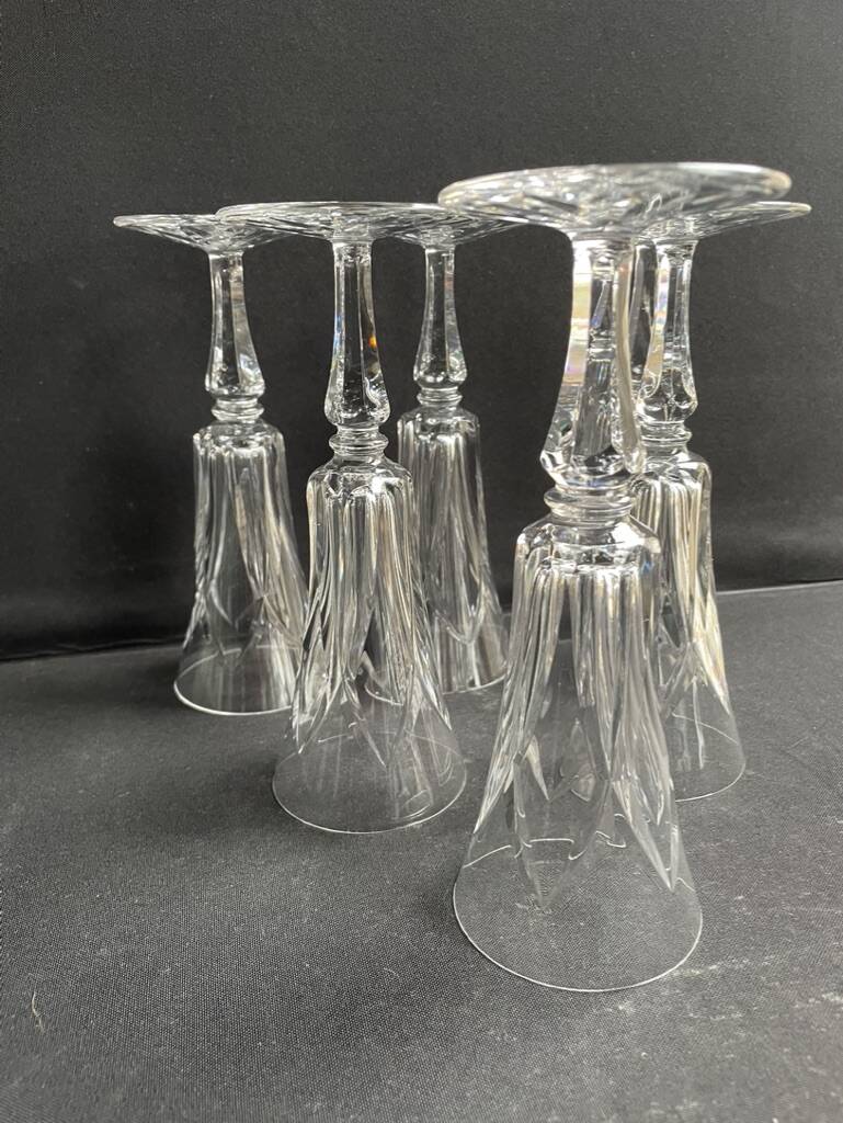 6 Saint Louis champagne flutes Camargue service