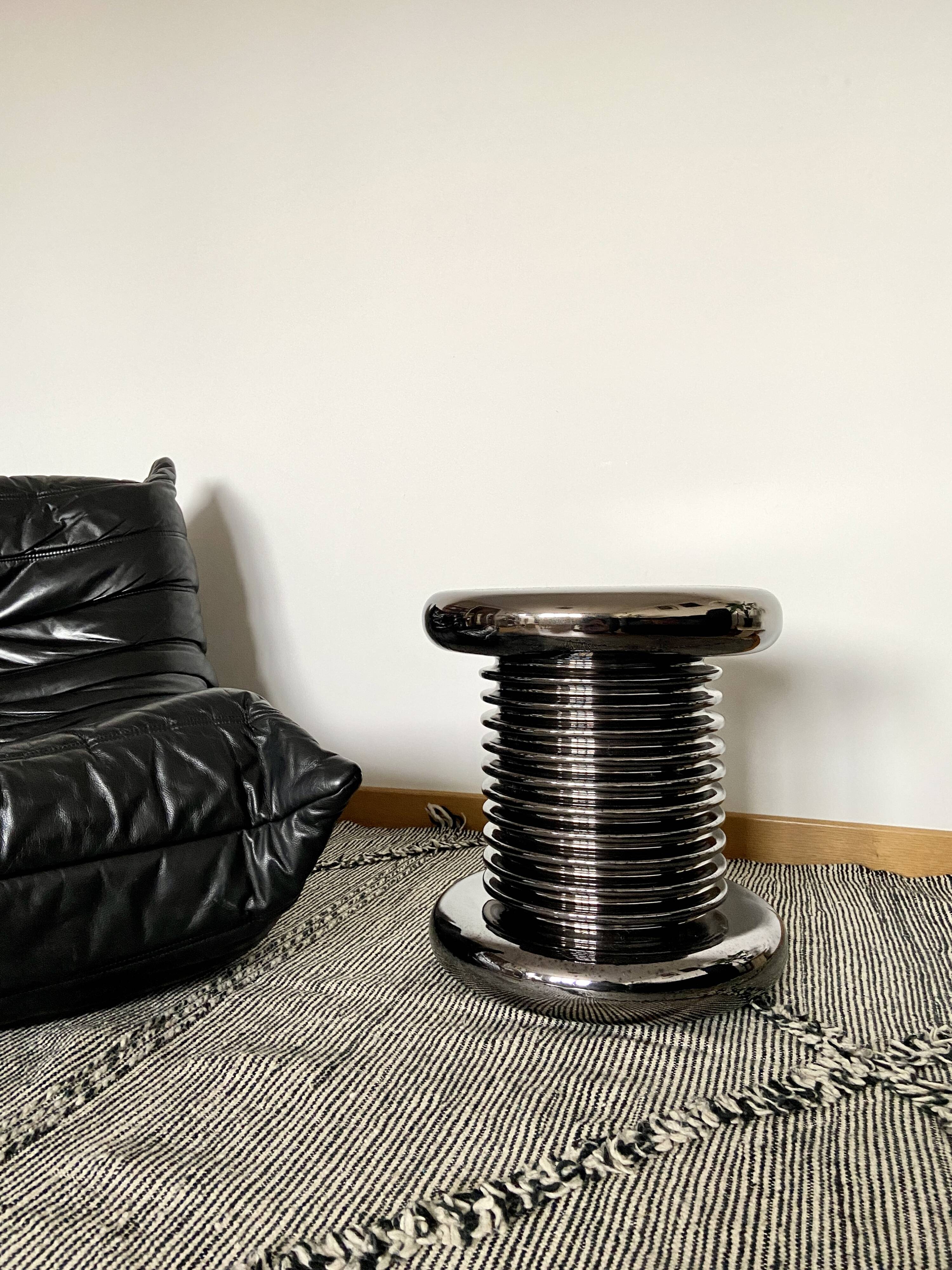 Paire de tabourets Bobbin