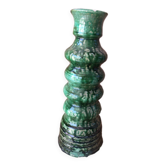 Tamegroute pottery candle holder