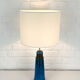 Vintage Scandinavian ceramic table lamp, Nils Kähler for HAK, Denmark, 1960