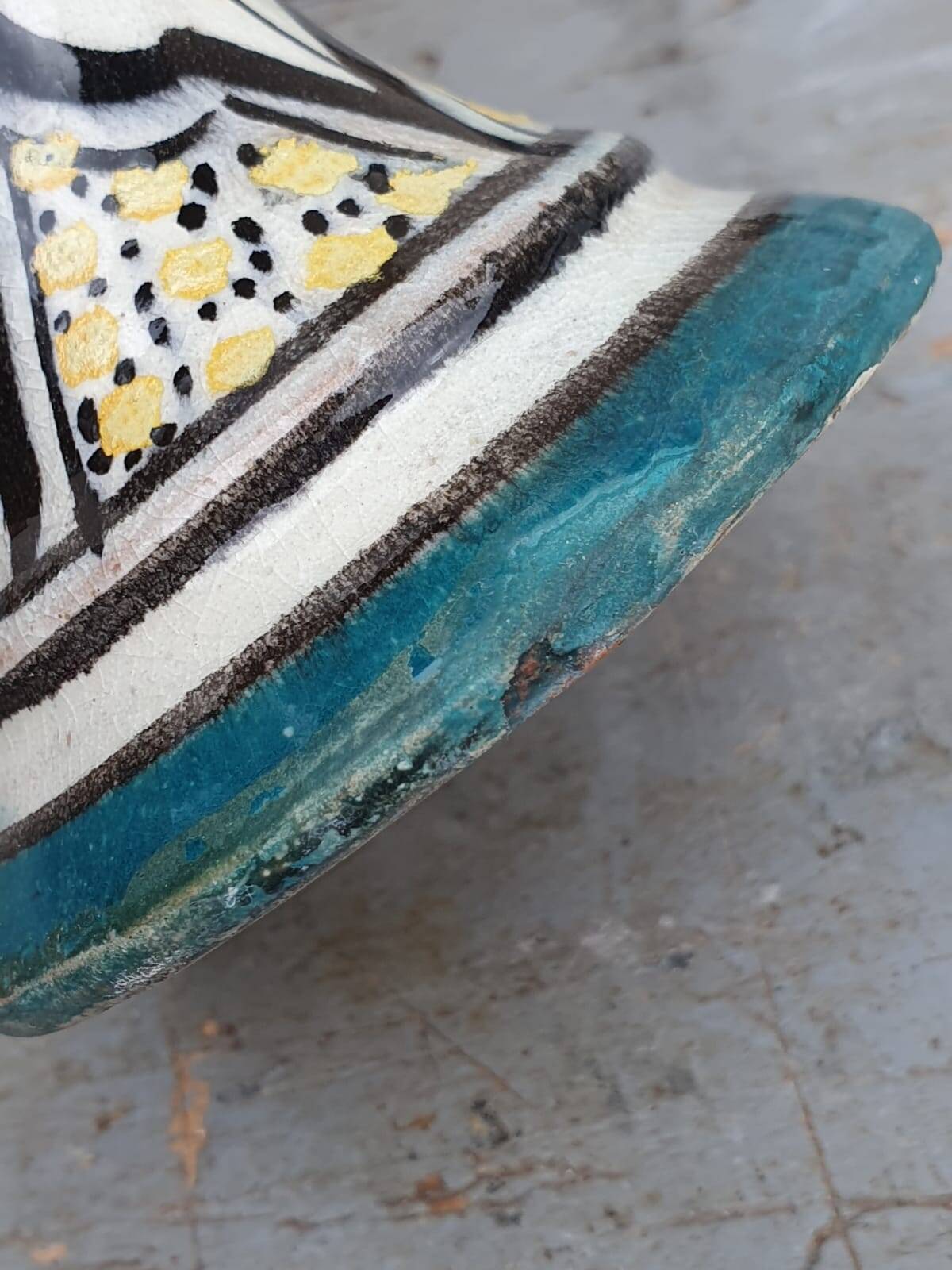 Moroccan Safi handmade vase