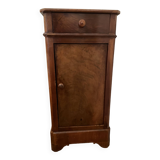Louis Philippe walnut bedside table