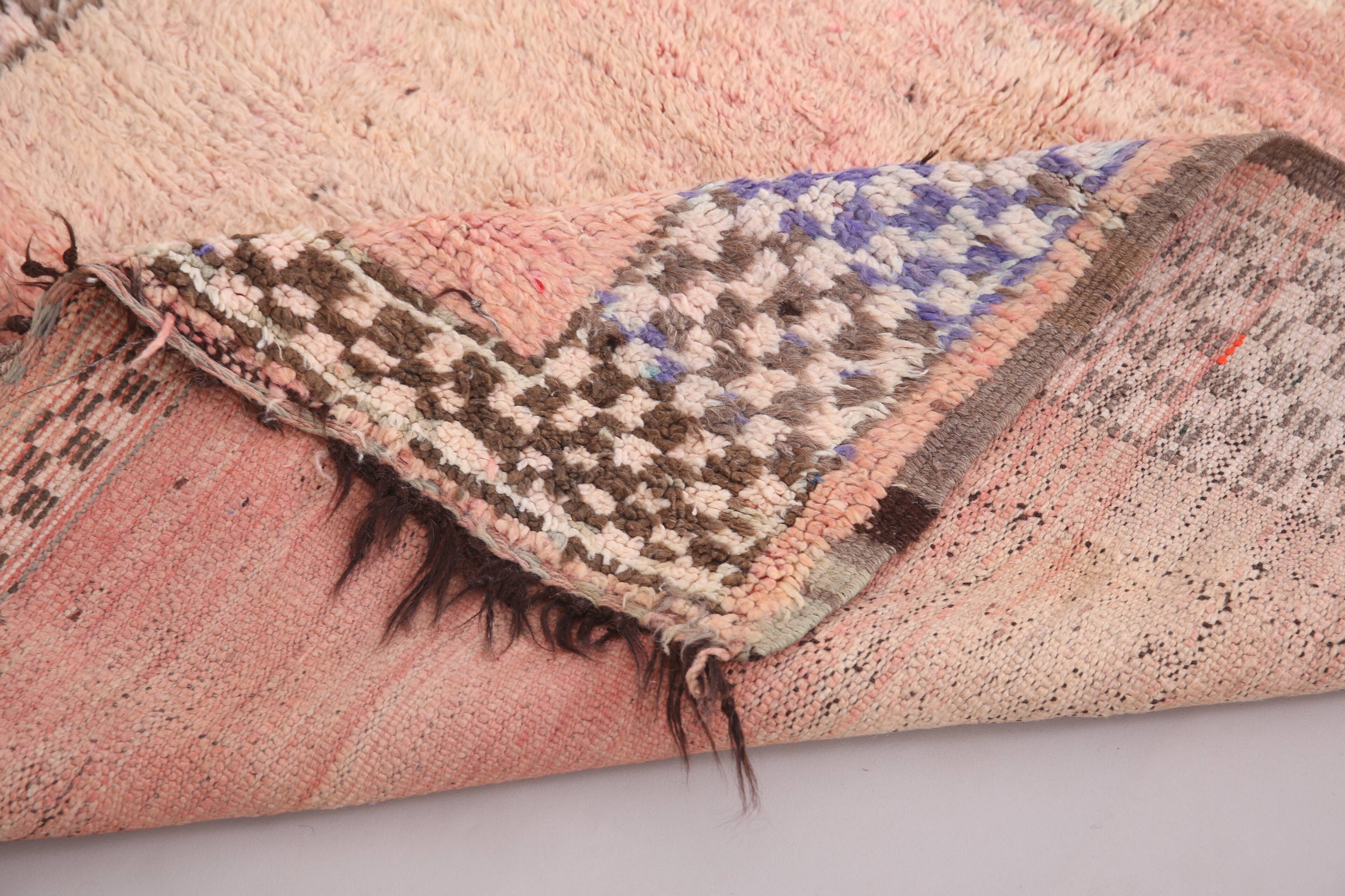 Vintage Boujaad Rug 150 x 309 cm - Vintage Moroccan Rug - Berber Rug