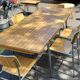 Table formica et chaises