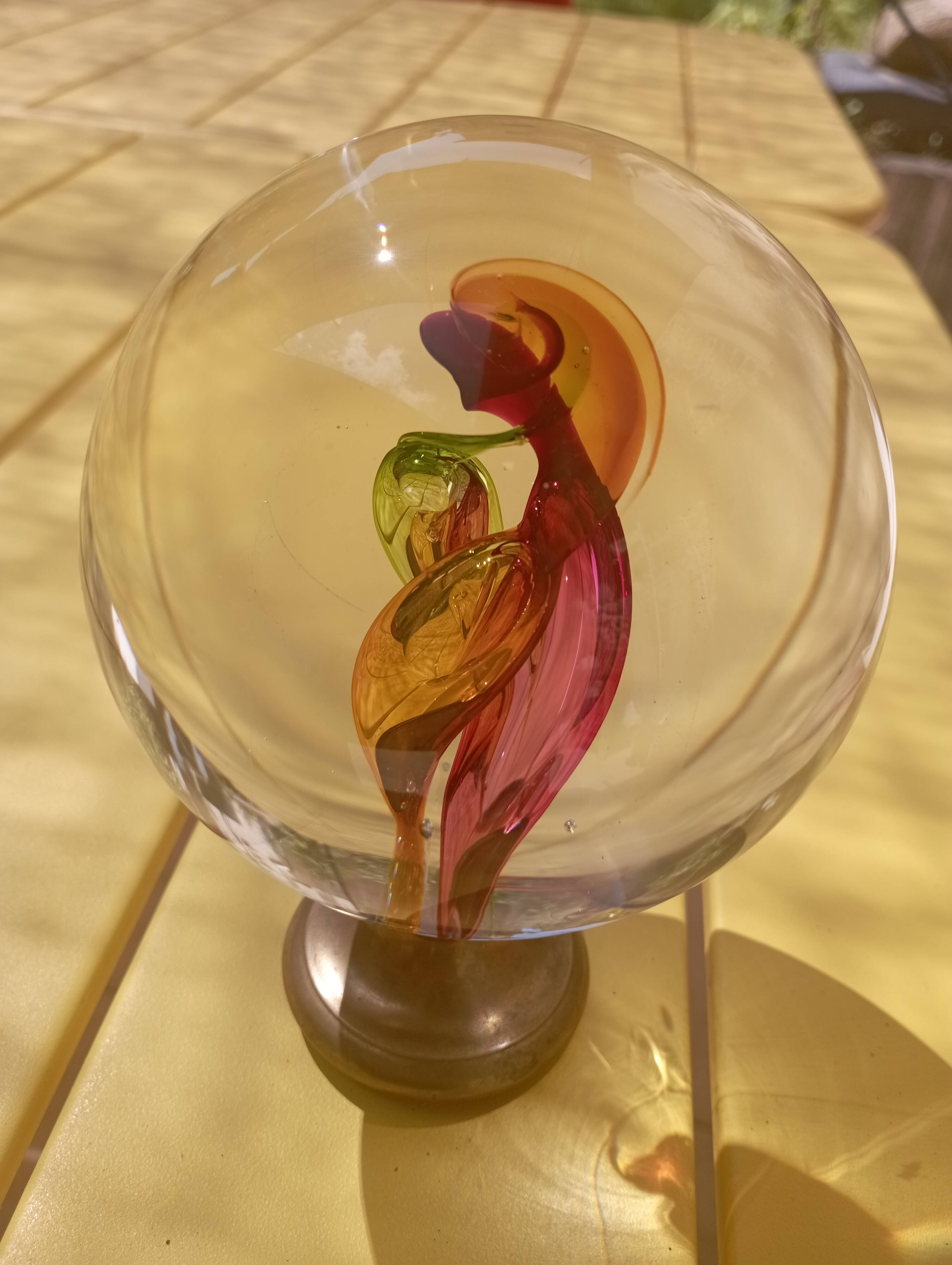 Glass Staircase Handrail Ball