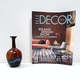 Glazed Earthenware Vase by Giovanni Poggi for San Giorgio Albisola Ceramics