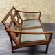 1960s/70s Teak 2-seater sofa by Glostrup Møbelfabrik Denmark Design