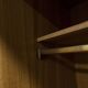 Scandinavian 3-door wardrobe in blond teak