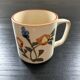 Set of 3 Sarreguemines cups and 1 mug