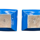 Pair of perfume vial in sèvres porcelain