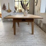 Solid oak farmhouse table 180/270 cm + extensions