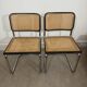 Paire de chaises Cesca Marcel Breuer made in Italy b32