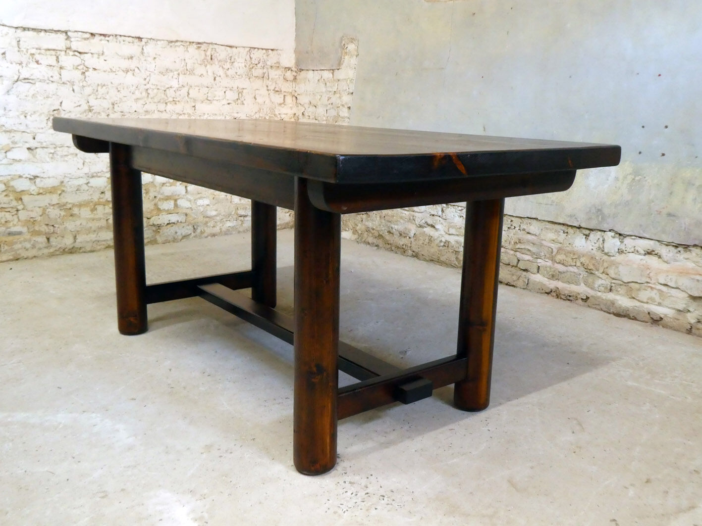 Brutalist dining table