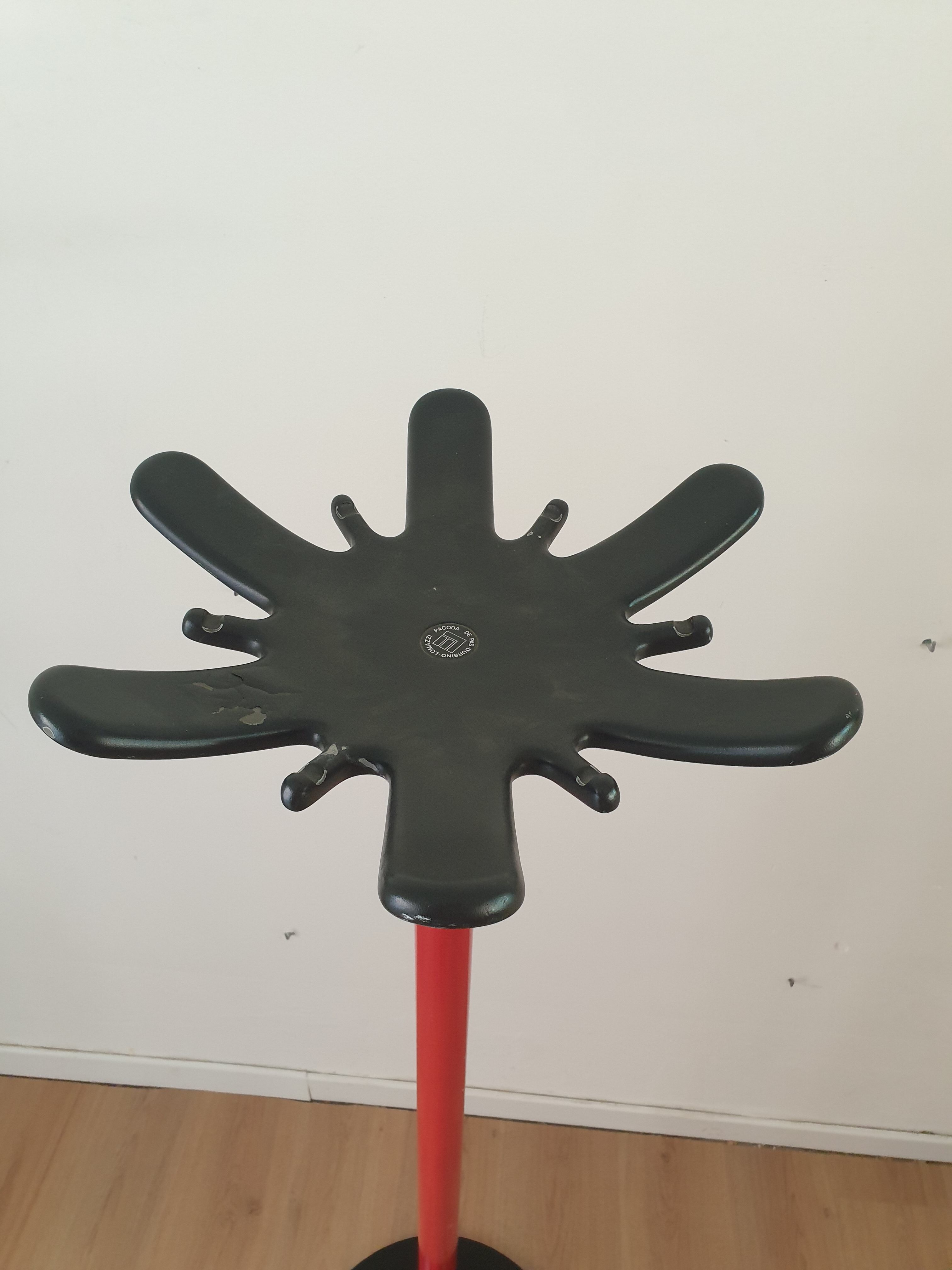 Portemanteau sur pied design italien